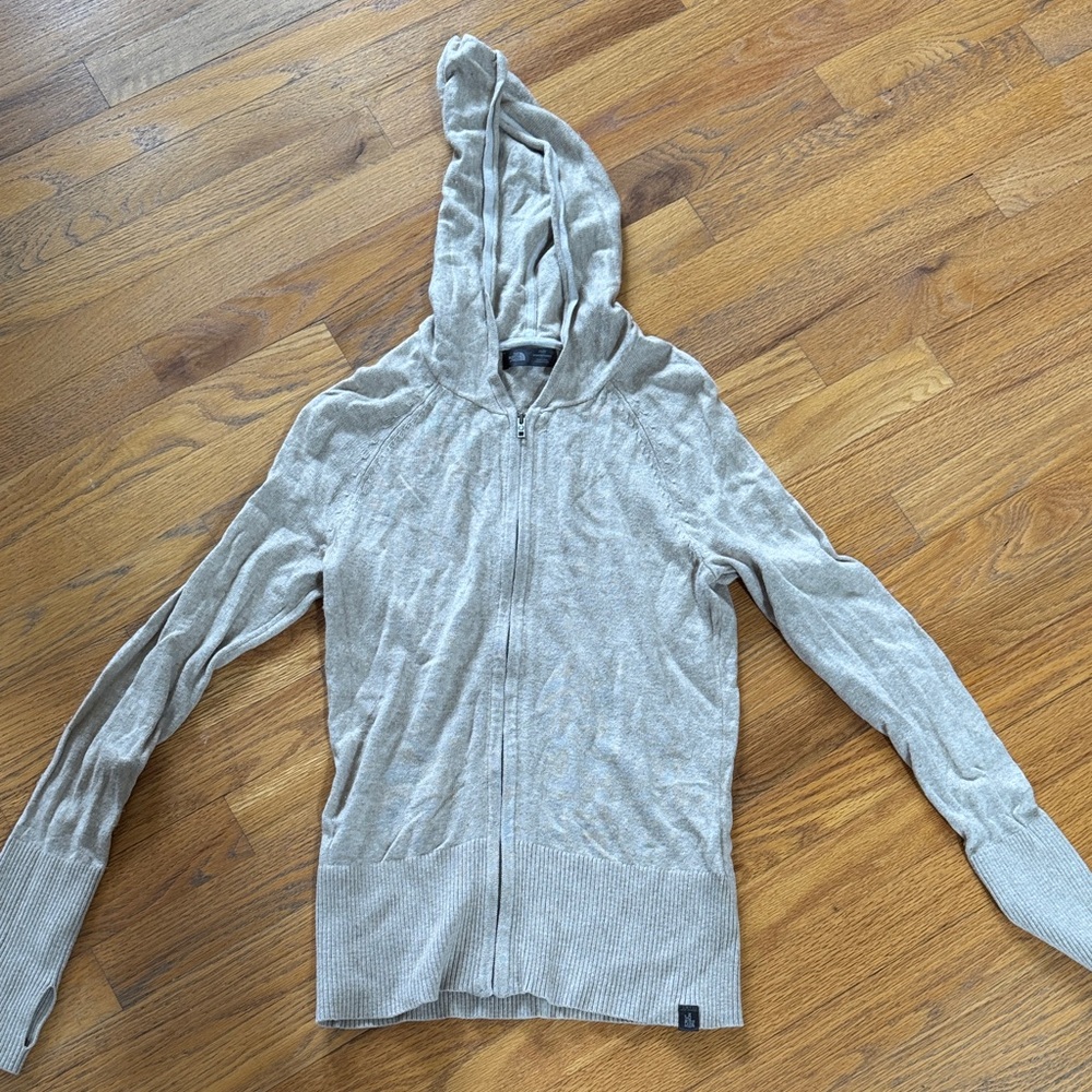 The North Face Heathered Beige Hoodie